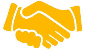 handshake orange handshake orange